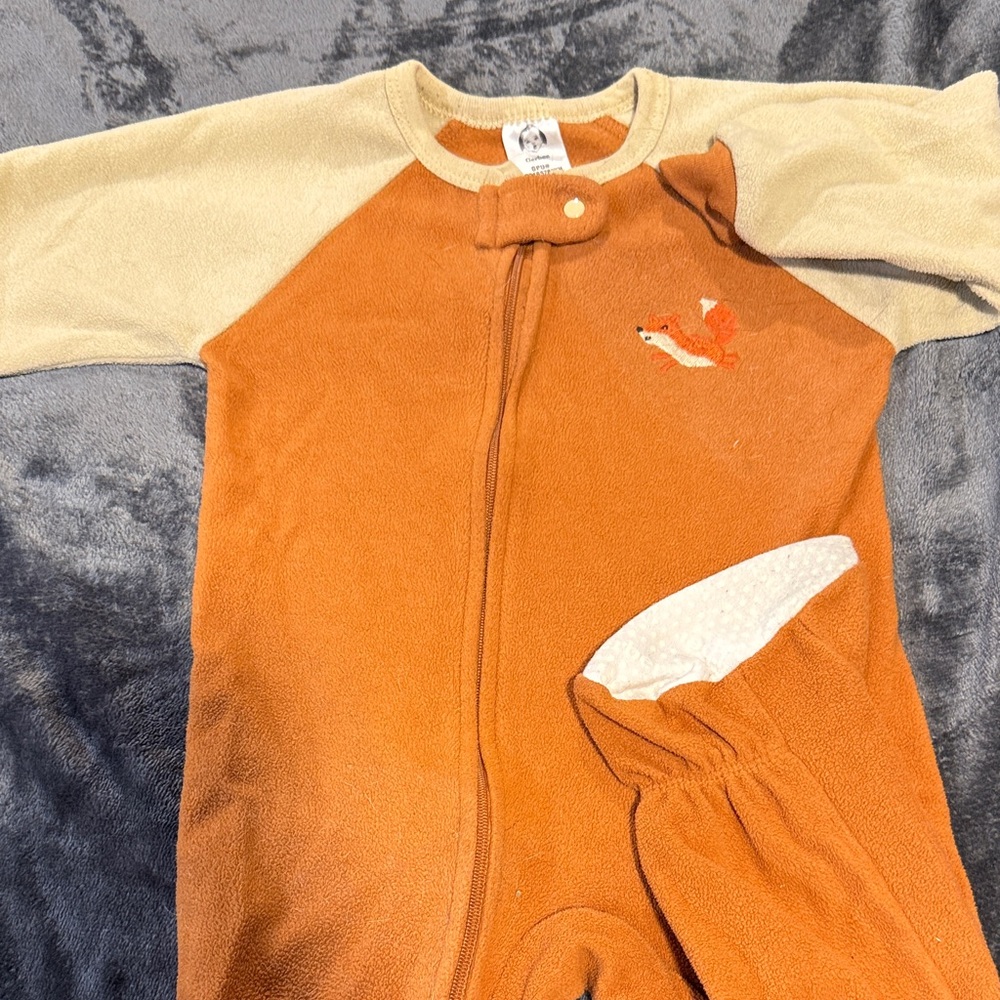 Cozy brown and Cream Kids One Piece